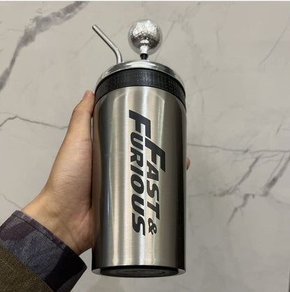 Racing Style Metal Bottle